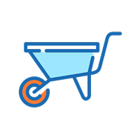 Колеса для садовых тачек