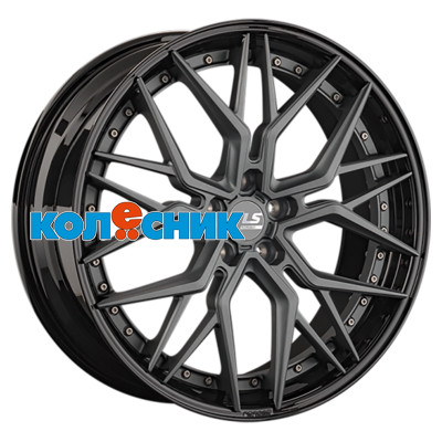 Диск LS Forged 9x22/5x120 ET43 D72,6 LS FG35 MGM/BK (конус) [WHS530432]