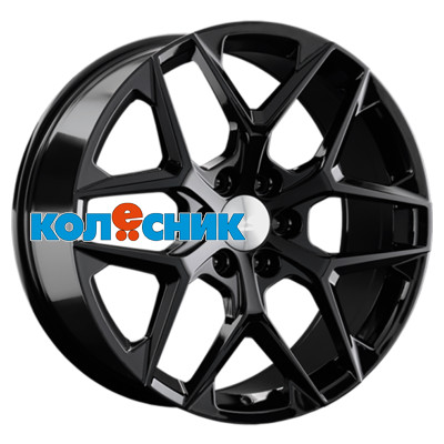 Диск LS 9x22/6x139,7 ET30 D100,1 1372 BK (конус, Колпак+лого) [WHS527343]