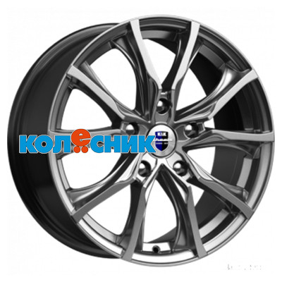 Диск K&K 7,5x17/5x115 ET44 D70,2 Твист (КС697М) Дарк платинум [WHS509583]
