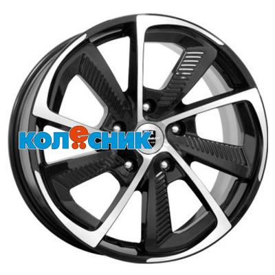 Диск K&K 8x18/5x130 ET53 D71,6 C.T.G. (КС687) Алмаз черный [WHS511919]