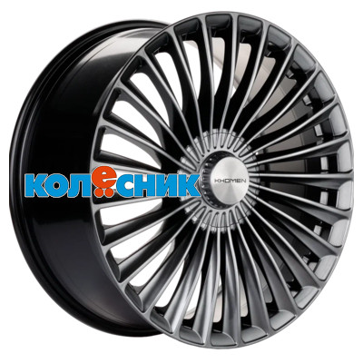 Диск Khomen Wheels 9,5x20/5x112 ET38 D66,6 KHW2008 (Mercedes Rear) Dark Chrome [WHS506041]