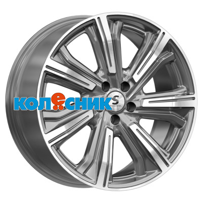 Premium Series 8,5x20/5x120 ET30 D66,1 Kleemann (КР1067) Diamond Gloss Graphite