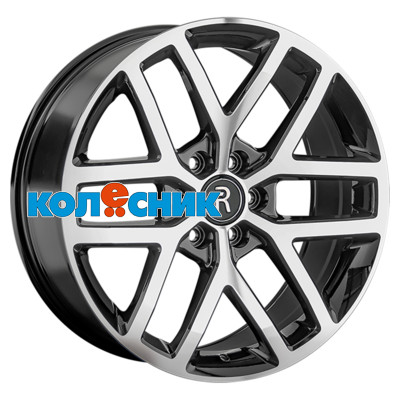 Диск Replay 9x22/6x139,7 ET28 D78,1 CL67 BKF (пш) [WHS525581]