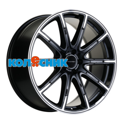 Диск Khomen Wheels 9,5x21/5x112 ET45 D66,6 KHW2102 (GLS/GLE) Black-FP [WHS507231]