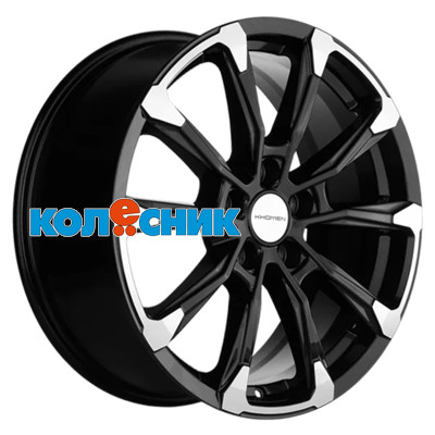 Диск Khomen Wheels 7,5x18/5x114,3 ET50 D67,1 KHW1808 (K5/Santafe) Black-FP [WHS509065]