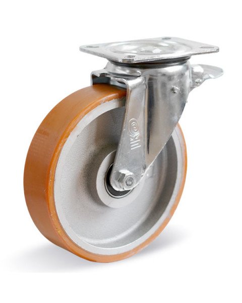 Колёсная опора LIV LK-3202-DUR-200-F09 с тормозом