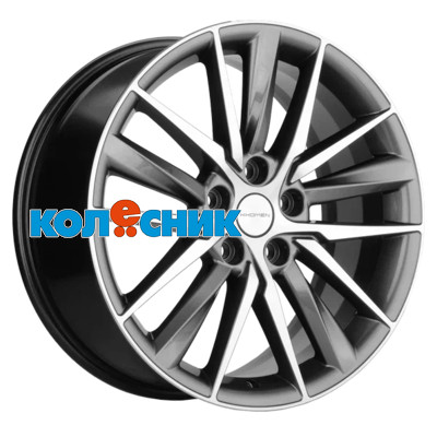 Диск Khomen Wheels 8x18/5x112 ET39 D66,6 KHW1807 (A6/Q5) Gray-FP [WHS508926]