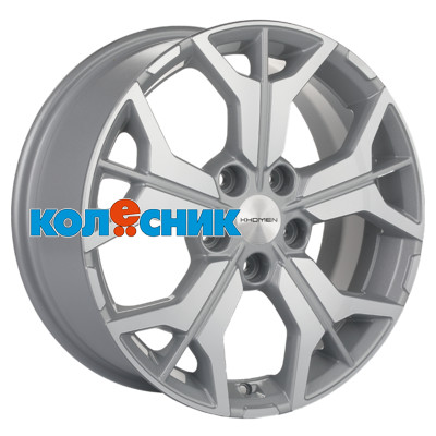 Диск Khomen Wheels 7x17/5x114,3 ET50 D67,1 KHW1715 (Seltos) F-Silver-FP [WHS498294]