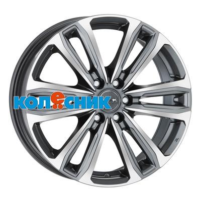 Диск MAK 7,5x17/6x130 ET50 D84,1 Safari 6 Gunmetal Mirror Face [WHS503981]