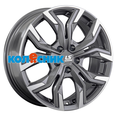 Диск LS FlowForming 7,5x18/5x114,3 ET35 D67,1 RC92 GMF (конус) [WHS531752]