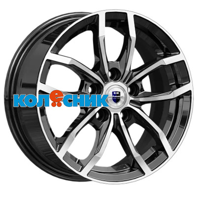 K&K 6,5x15/5x112 ET50 D57,1 Фрост (КС1048) Алмаз черный