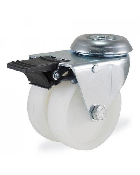 Колёсная опора KAMA 2700-PPB-050-F18 с тормозом [2700PPB050F18]