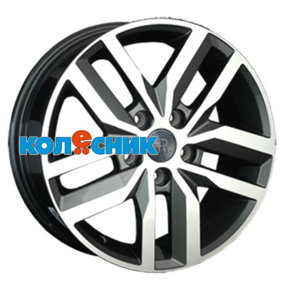 Диск Replay 6x15/5x100 ET40 D57,1 VV139 BKF (конус, C570) [WHS531901]