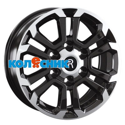 Диск Replay 7x16/6x139,7 ET38 D100,1 HV82 BKF (конус) [WHS524938]