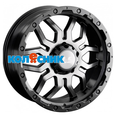 Диск LS 9x20/5x150 ET30 D110,5 1285 GMF (конус, Колпак+лого) [WHS503089]