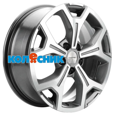 Диск Khomen Wheels 6,5x17/5x114,3 ET45 D54,1 KHW1710 (Coolray) Gray-FP [WHS507341]