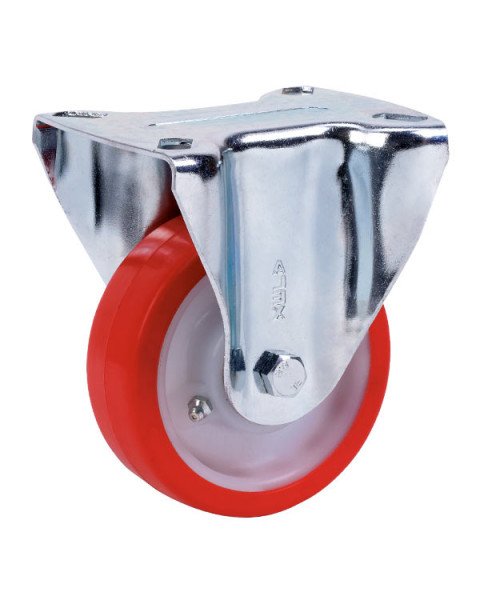 Колёсная опора ALEX A-3207-PUR-100 неповоротная