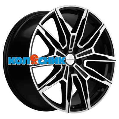 Диск Khomen Wheels 9,5x21/5x112 ET37 D66,6 KHW2105 (X5/X6/X7 осн.) Black-FP [WHS511432]