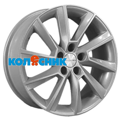 Khomen Wheels 6x16/5x100 ET45 D54,1 KHW1604 (Yaris) F-Silver