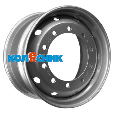 Диск Asterro 11,75x22,5/10x335 ET120 D281 M22 Silver (2244L) Прицеп (диск. тормоз) Самосвал 5 500 кг [WHS502114]