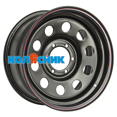 Диск Off-Road Wheels 8x17/6x114,3 ET0 D66 Ниссан Навара D40 3.0TD Черный