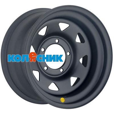 Диск Off-Road Wheels 8x16/5x139,7 ET-19 D110 УАЗ (треуг. мелкий) Черный матовый [WHS497634]