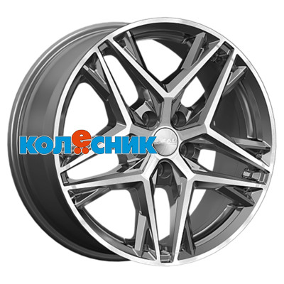 Диск СКАД 8x18/5x130 ET50 D71,6 Челси (КЛ1100) Алмаз графит [WHS529266]