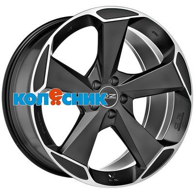 Диск OZ 9,5x20/5x112 ET52 D79 Aspen HLT Matt Black + Diamond Cut [WHS158448]