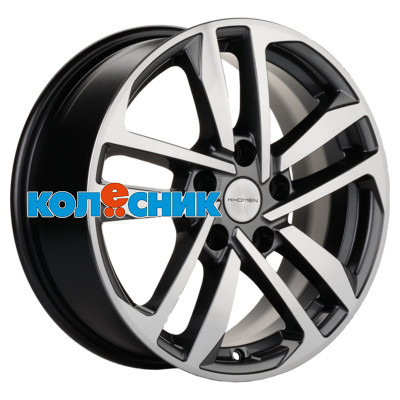 Khomen Wheels 6,5x16/5x114,3 ET45 D67,1 KHW1612 (Huyndai/Mazda) Gray-FP