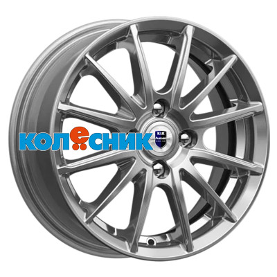 K&K 5,5x14/4x100 ET40 D56,6 Квант (КС960) Дарк платинум