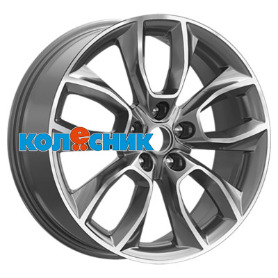 Premium Series 7x18/5x112 ET45 D57,1 КР001 (Karoq) Diamond Gloss Graphite
