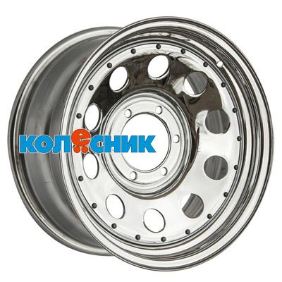Диск Off-Road Wheels 8x17/6x139,7 ET10 D110 Тойота Ниссан Хромированный