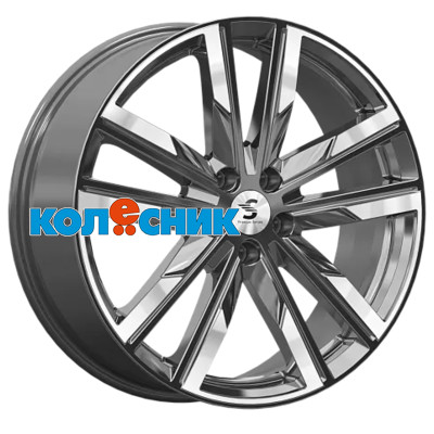 Диск Premium Series 8x20/5x108 ET46 D63,35 КР014 (Geely Tugella) Diamond Gloss Graphite [WHS521654]