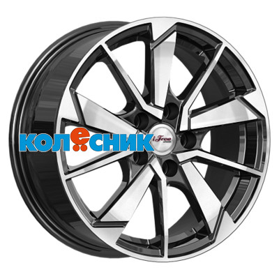 Диск iFree 6,5x16/5x114,3 ET40 D60,1 Зиплайн (КС1042) Блэк Джек [WHS518962]