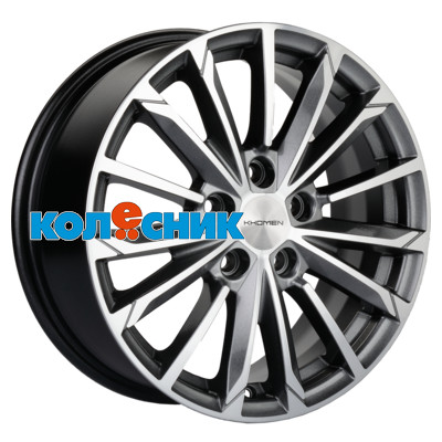 Khomen Wheels 6,5x16/5x114,3 ET45 D67,1 KHW1611 (Huyndai/Mazda) G-Silver-FP