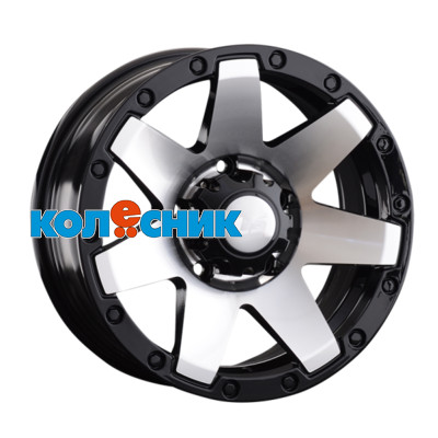 Диск LS 9x20/6x139,7 ET20 D100,1 881 BKF (конус, Колпак+лого) [WHS519429]