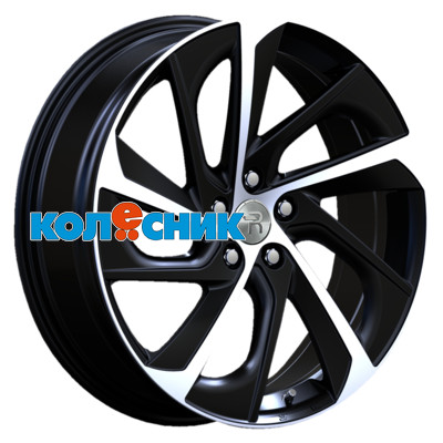 Диск Replay 8x20/5x114,3 ET30 D60,1 LX104 BKF (конус, C570) [WHS531921]