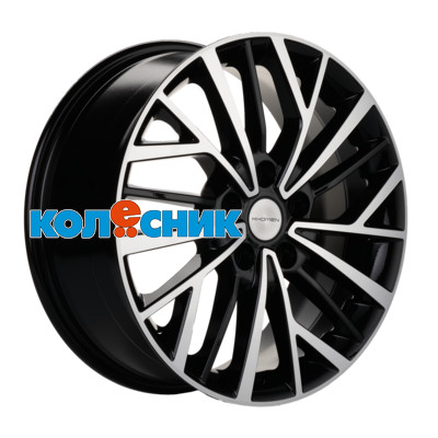 Khomen Wheels 7x17/5x108 ET40 D60,1 KHW1717 (Chery Tiggo 3/Tiggo 3 Pro) Black-FP