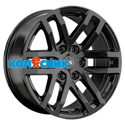 Диск LS 9x20/6x139,7 ET25 D100,1 1279 BK (конус, Колпак+лого) [WHS528038]