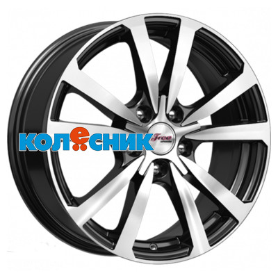 Диск iFree 7x17/5x114,3 ET45 D67,1 Бэнкс (КС645) Блэк Джек [WHS230407]