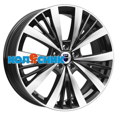 K&K 7,5x19/5x112 ET45 D66,6 Марвел (КС881) Алмаз черный