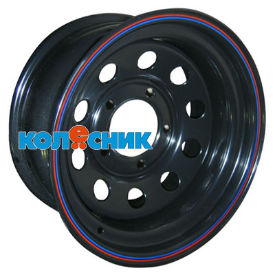 Диск Off-Road Wheels 8x16/5x150 ET-3 D113 Тойота Ленд Крузер 100/105 Черный