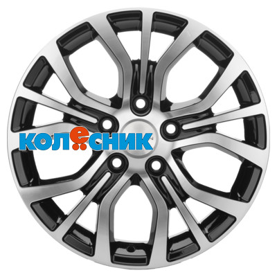 Khomen Wheels 6,5x16/5x114,3 ET40 D66,1 KHW1608 (Qashqai) Black-FP