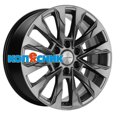 Диск Khomen Wheels 8x20/6x139,7 ET25 D106,1 KHW2010 (LC Prado) Gray [WHS523119]