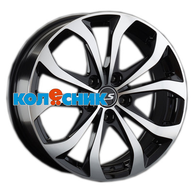 LS 7x17/5x114,3 ET45 D67,1 843 BKF (конус)