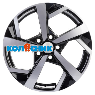 Khomen Wheels 7x17/5x114,3 ET39 D60,1 KHW1712 (RAV4) Black-FP