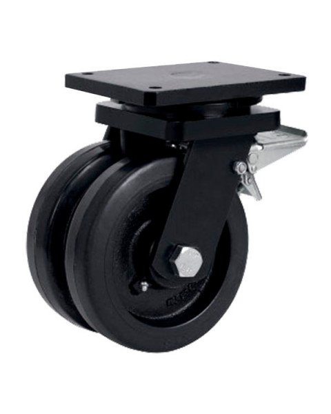 Колёсная опора ALEX A-6702-DYR-250-F09 с тормозом