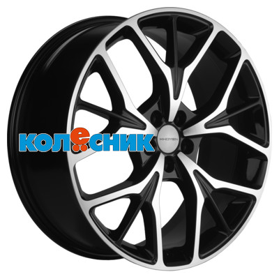 Диск Khomen Wheels 8x20/5x120 ET30 D66,1 KHW2012 (Voyah FREE) Black-FP [WHS525509]