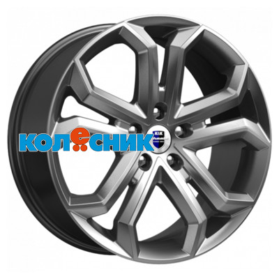 Диск K&K 8,5x19/5x114,3 ET45 D67,1 Пандора (КС466) Дарк платинум [WHS226046]